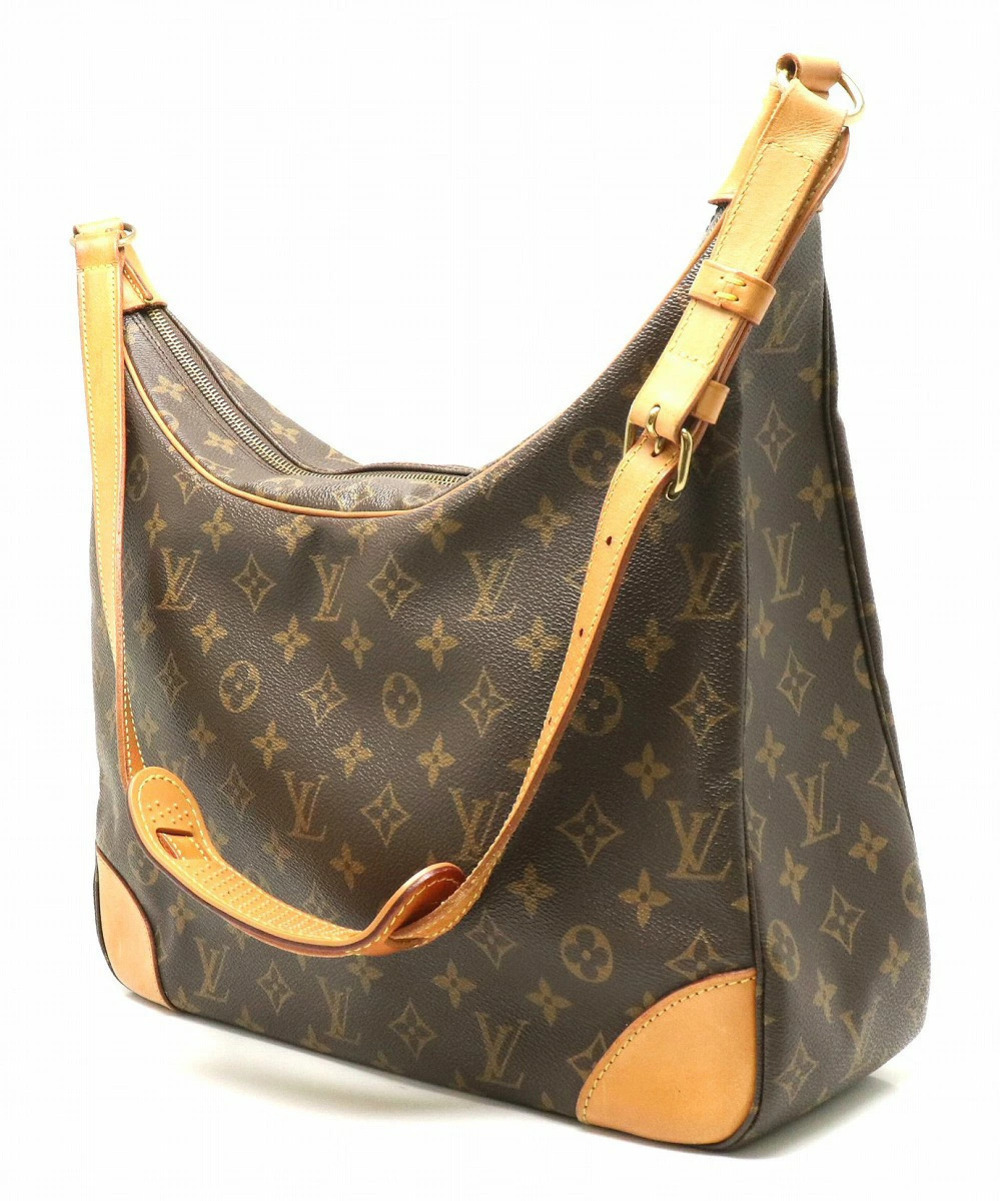 Louis Vuitton Hobo Boulogne Shoulder Bag s Monogram Brown